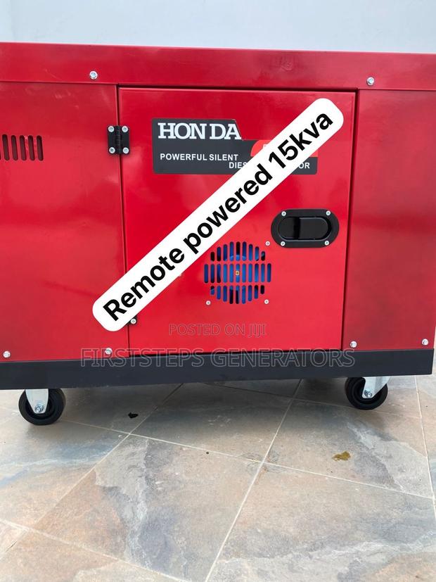 Remote Control Silent Diesel Generator 15kva Plant Generator photo 2
