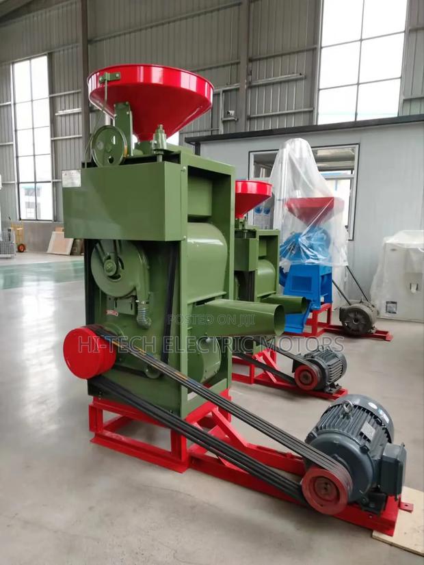 Sb10 Commercial Rice Huller Machine With Electric Motor & Diesel Engin · Photo 4