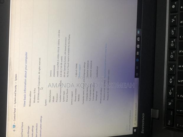 Laptop Lenovo ThinkPad X1 Carbon 8GB Intel Core I5 HDD 500GB photo 4