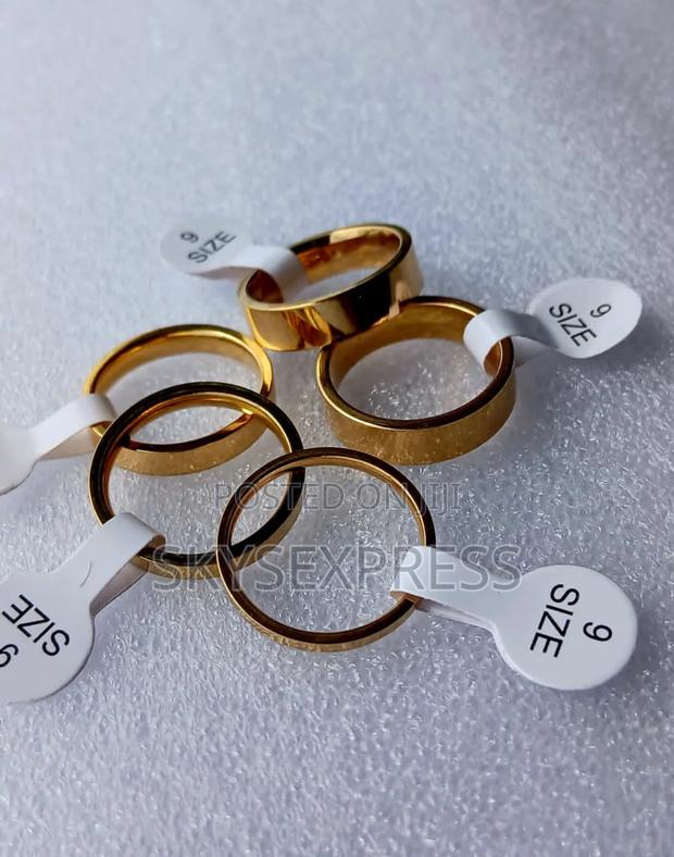 Gold Stainless Steel Rings photo 2