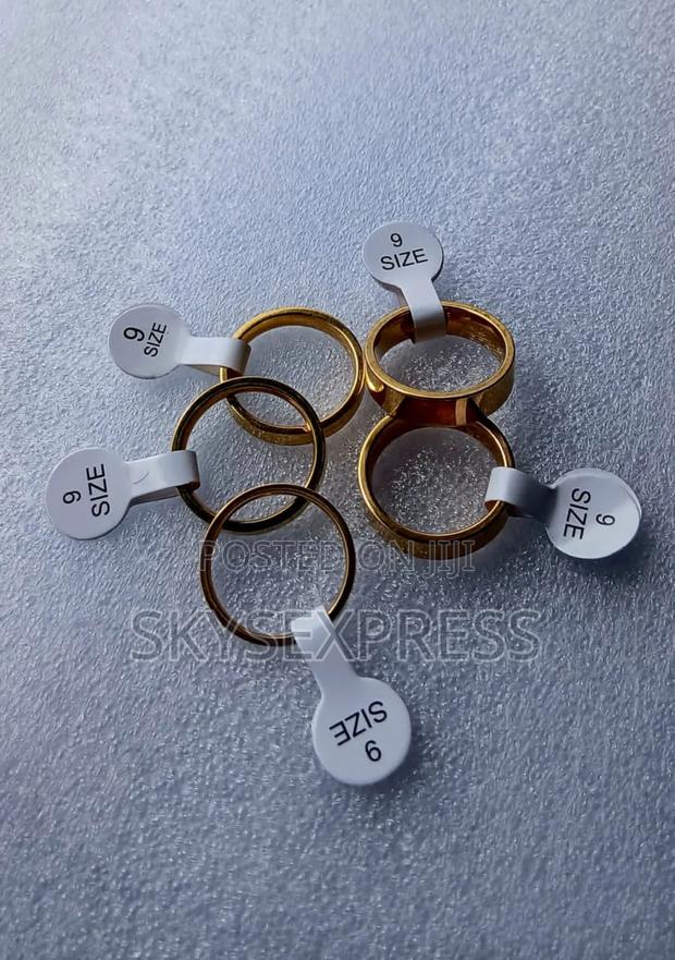 Gold Stainless Steel Rings photo 3