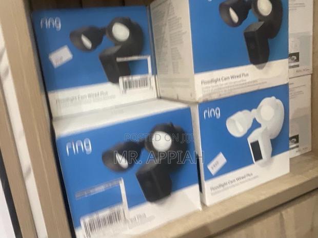 Shop Ring Floodlight Cam Wired Plus(Black and White) · Photo 2