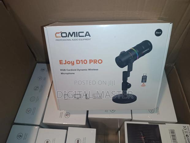 Podcast Microphone - (Comica Ejoy D10 Pro Rgb Dynamic Mic) · Photo 2
