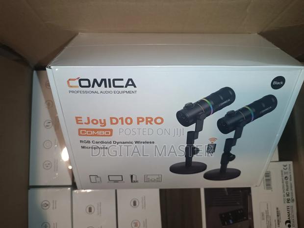 Podcast Mic (Ejoy D10 Pro Combo RGB Cardioid Dynamic Mic) · Photo 3