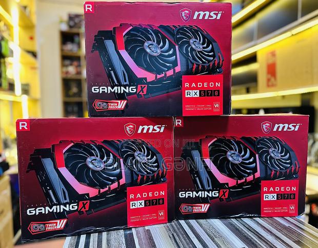 Msi Gaming X Rx 570 4gb RGB Cards · Photo 3