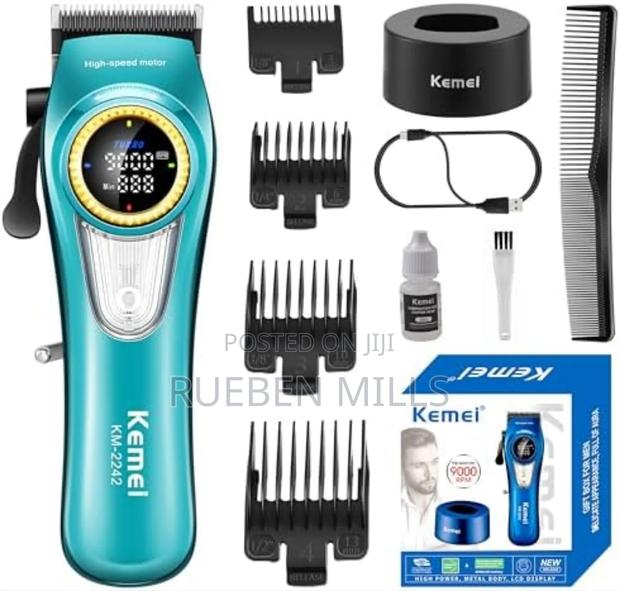 9000rpm Turbo Motor Kemei Barbering Machine Hair Clipper · Photo 4