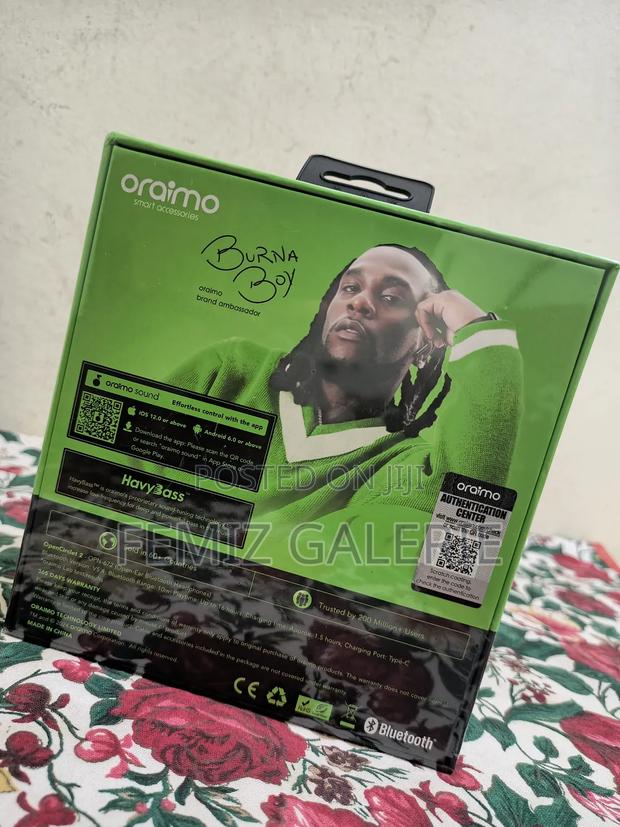 Oraimo Opencirclet 2 Ipx5 Steps Tracking Open-Ear Headphones photo 2