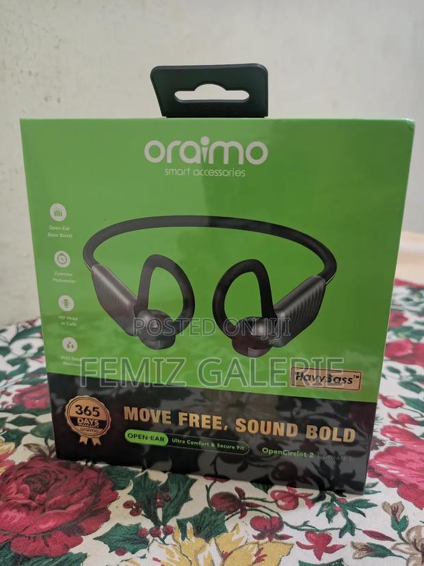 Oraimo Opencirclet 2 Ipx5 Steps Tracking Open-Ear Headphones photo 3