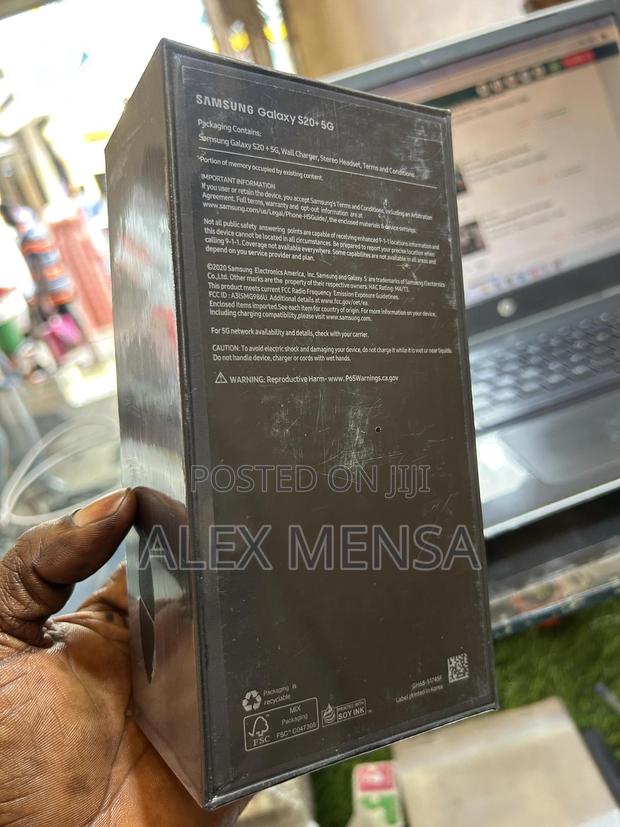 New Samsung Galaxy S20+ 128 GB Blue