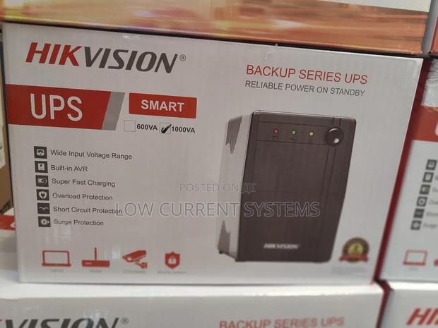 Hikvision Ups 1kva Backup Battery Smart 1000va 600w · Photo 4