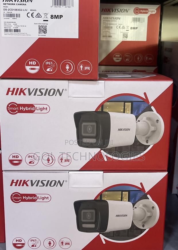 Hikvision Full Color Audio Ds-2cd1083g2-Liu(F) 8 Mp Smart · Photo 4