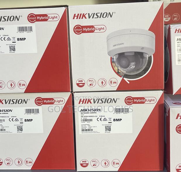Hikvision Full Color Audio Camera Ds-2cd1183g2-Liu 8mp Dome · Photo 4