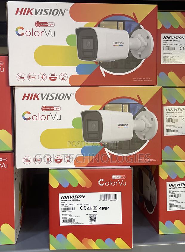 Hikvision 4mp Ip Colorvu Hybrid Audio Network Night Vision · Photo 3
