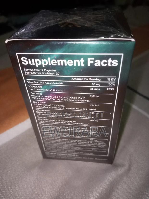 Sea Moss 19445 Mg Capsules With Free Delivery photo 4