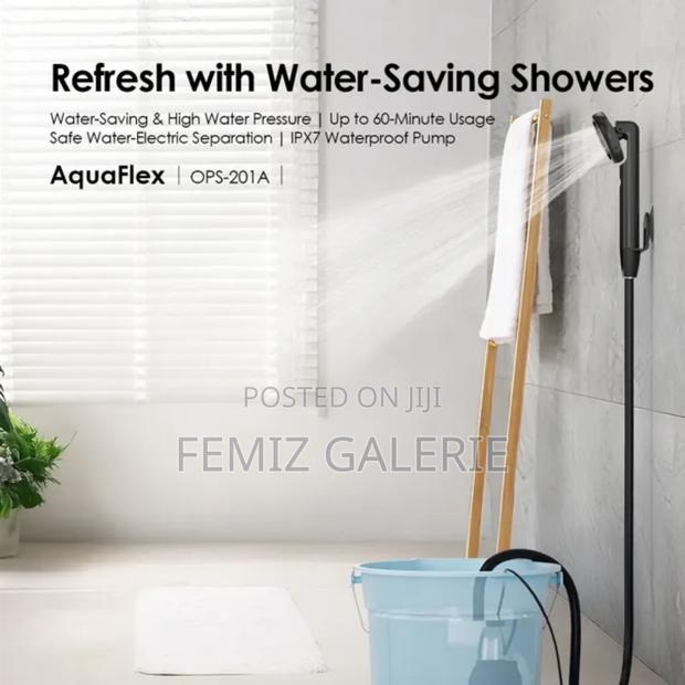 Oraimo Aquaflex Portable Rechargeable Shower Pump photo 2