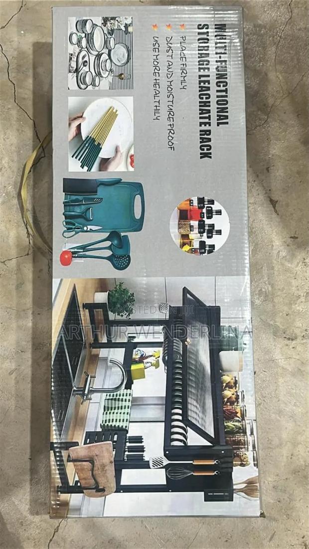 Multifunctional Dish Storage Rack · Photo 1