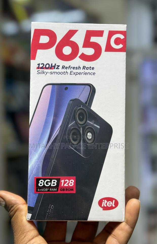 New Itel P65C 128 GB Blue