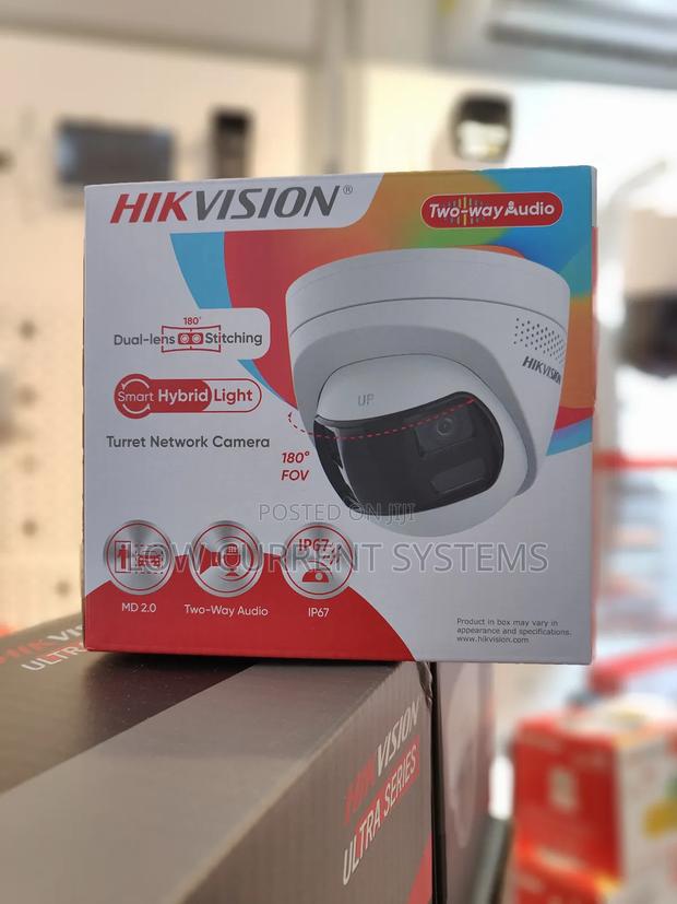Hikvision Panoramic Dual-Lens Two Way Audio Ip Camera 6mp Colorvu · Photo 4