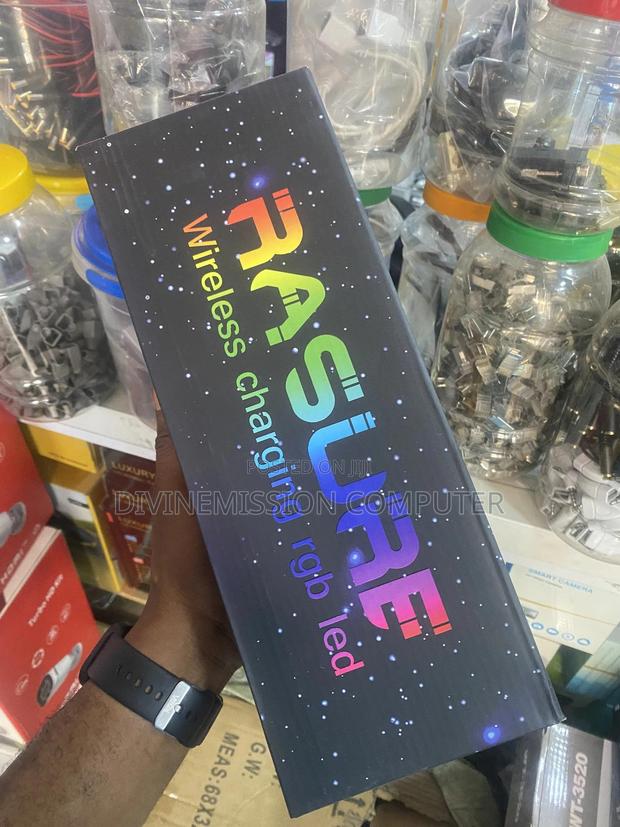 RGB Larg Wireless Charging Mouse Pad photo 2