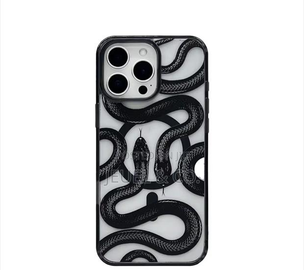 Black Snake For Magsafe Magnetic Case For iPhone 16 Pro Max
