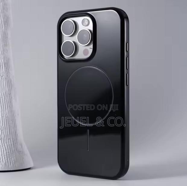 Magsafe Flocking Glossy Tpu Soft Case for iPhone 16 Pro Max