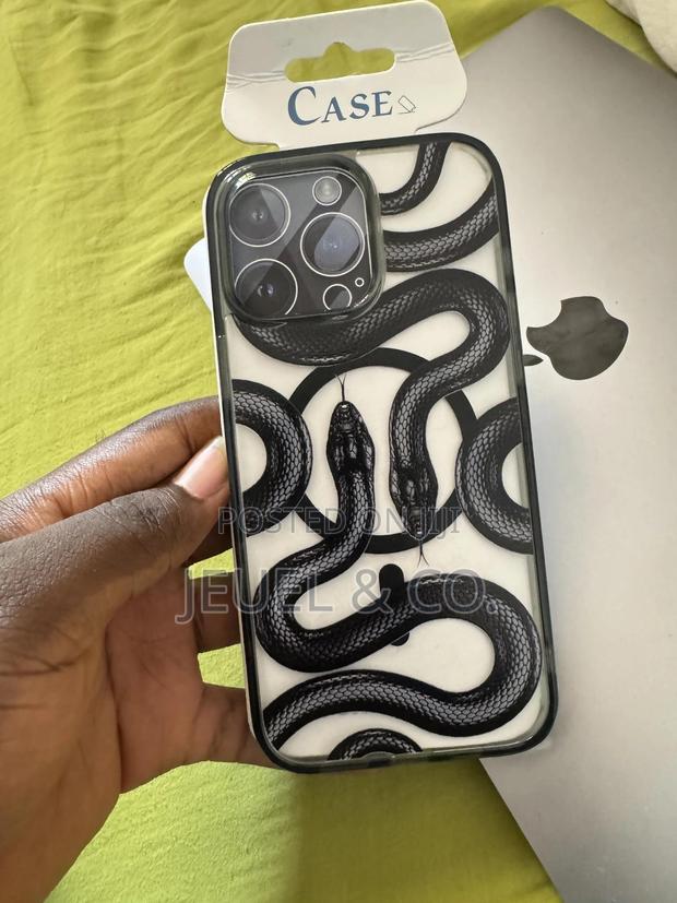 Black Snake For Magsafe Magnetic Case For iPhone 16 Pro Max photo 2