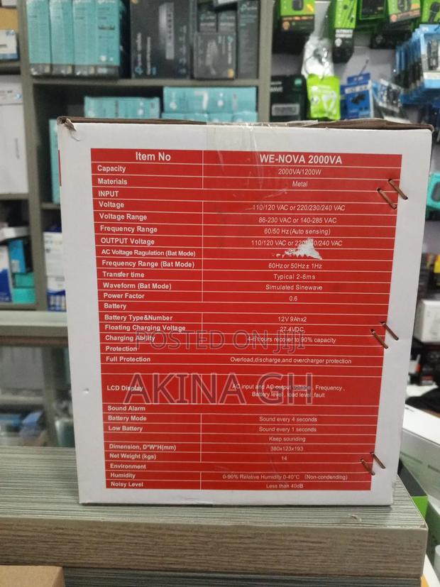 Wenova 2000va Uninterruptible Power Supply 1200w Ups · Photo 4