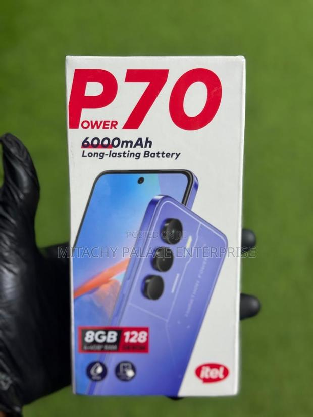 New Itel P70 64 GB Black