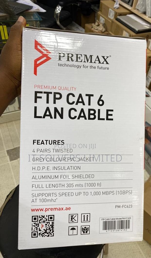 Premax Cat6 FTP 305m Cable photo 2