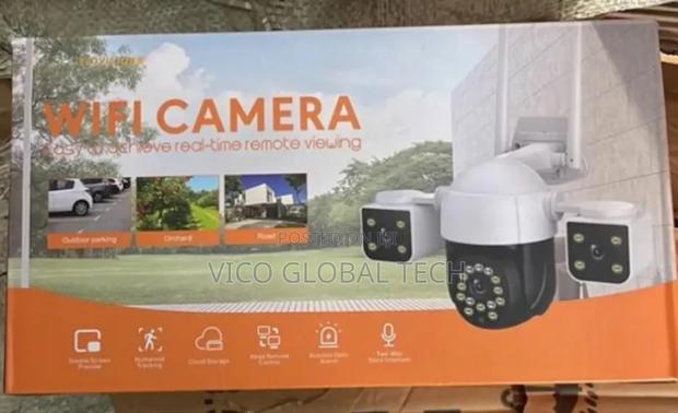 3-in-1 Wireless Wifi Camera PTZ With Three Lenses. · Photo 1