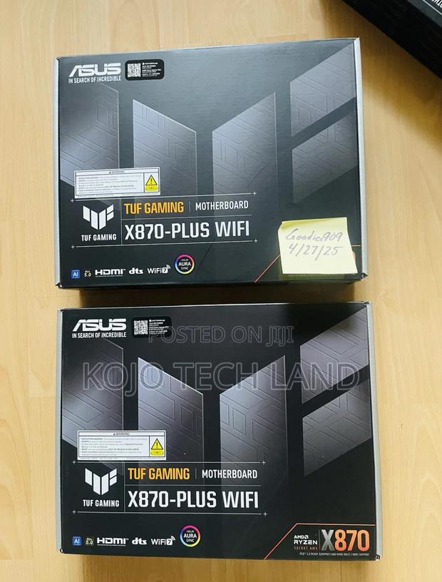 Asus Tuf Gaming X870-Plus Wifi Am5 Atx Amd Motherboard · Photo 1