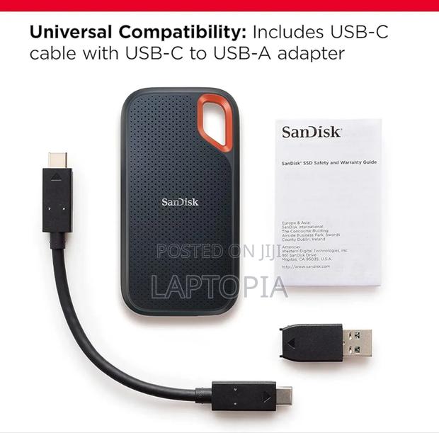 Original Sandisk 1terabyte Portable Ssd Waterproof photo 5