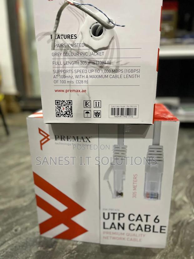 Premax Networking Cat6 Utp Cable photo 3
