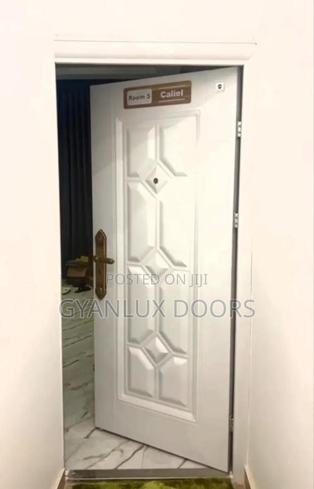 Obvious Fixed Security Doors 3ft White Doors