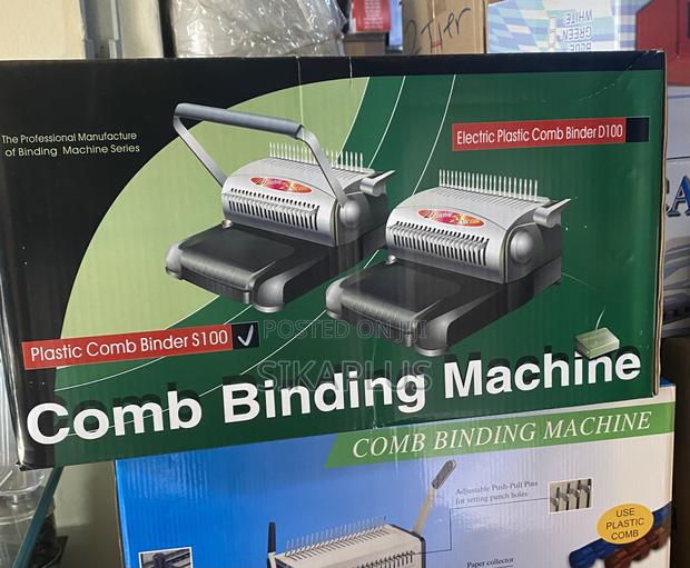 Comb Binding Machine S100 · Photo 2