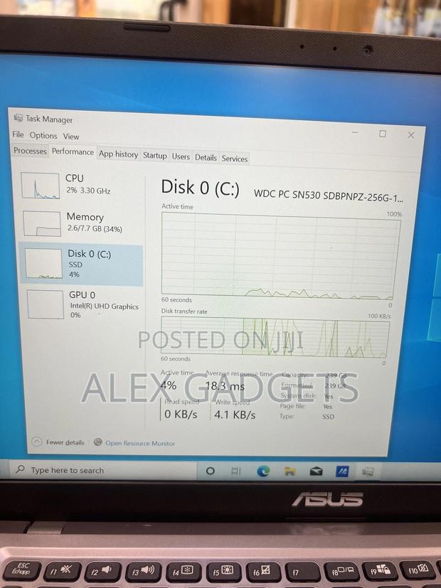 Laptop Asus X415J 8GB Intel Core I3 SSD 256GB photo 9