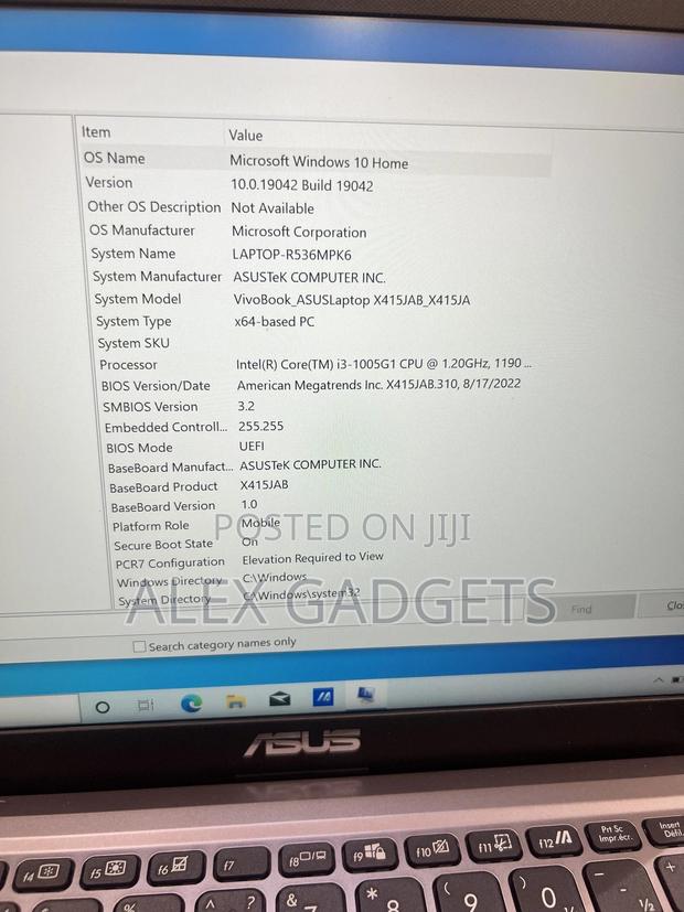 Laptop Asus X415J 8GB Intel Core I3 SSD 256GB photo 6