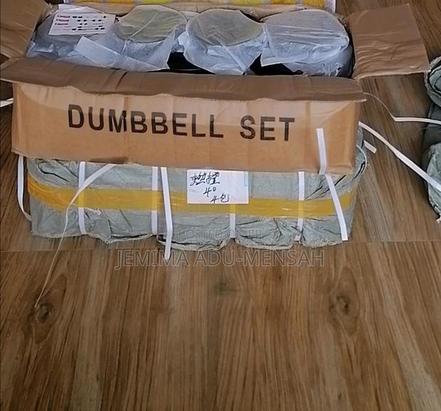 Adjustable 40kg Dumbbell Set – 6-in-1