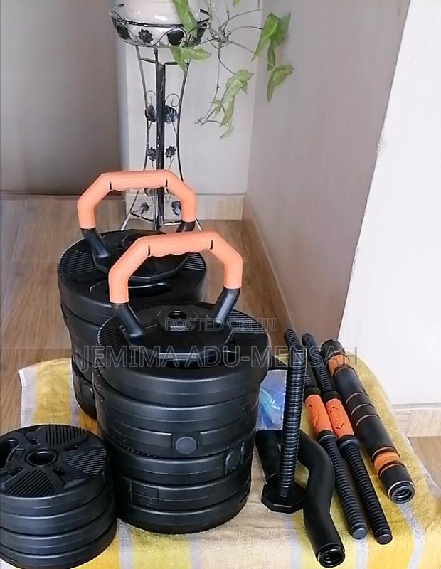 Adjustable 40kg Dumbbell Set – 6-in-1 photo 2