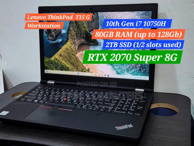 Laptop Lenovo Thinkpad T15 Gen1 128GB Intel Core i7 SSD 2T