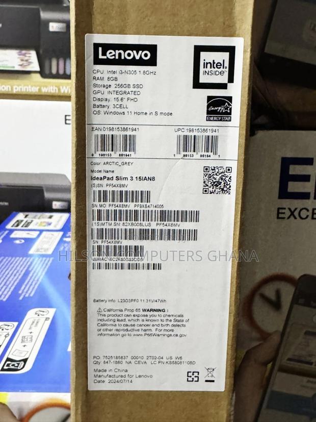 New Laptop Lenovo Ideapad 3 8GB Intel Core I3 SSD 256GB photo 6