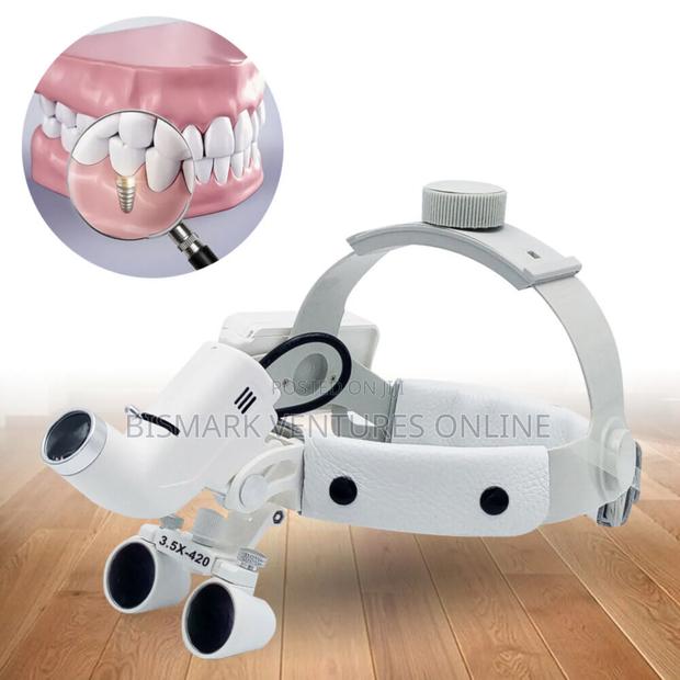 Dental 3.5x-420 Loupes Binocular Headband Medical Magnifier. photo 4