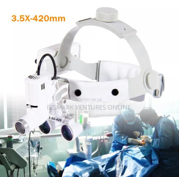 Dental 3.5x-420 Loupes Binocular Headband Medical Magnifier. photo 3