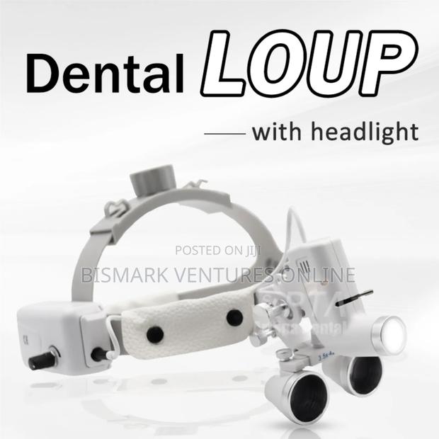 Dental 3.5x-420 Loupes Binocular Headband Medical Magnifier. photo 2