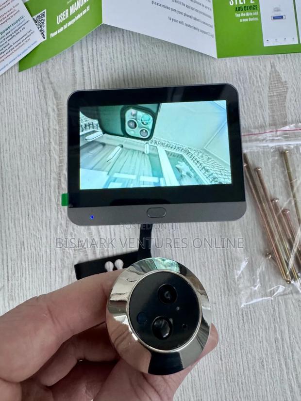 Smart Tuya 3mp Peephole Door Camera Digital Door Viewer photo 2