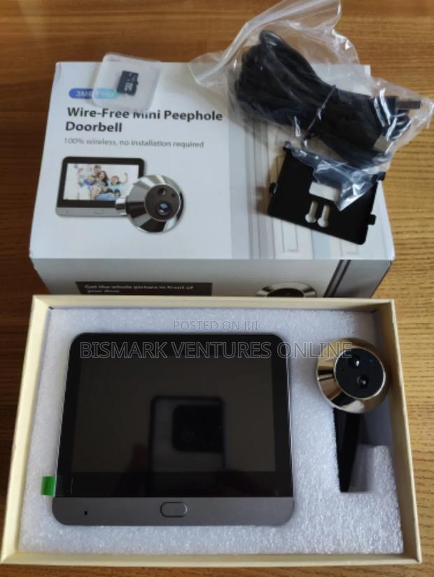 Smart Tuya 3mp Peephole Door Camera Digital Door Viewer photo 12