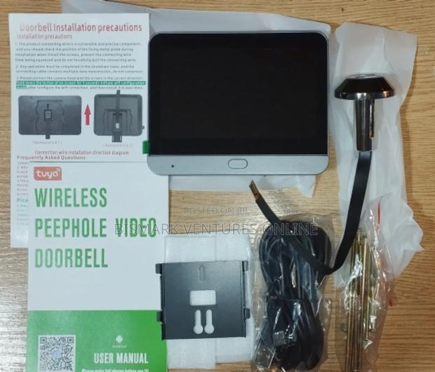 Smart Tuya 3mp Peephole Door Camera Digital Door Viewer photo 13