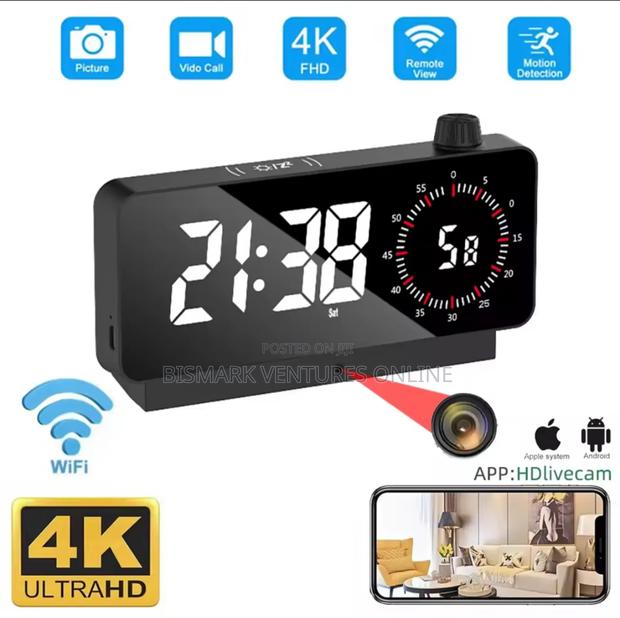 Alarm Clock Home Security Nanny Camera