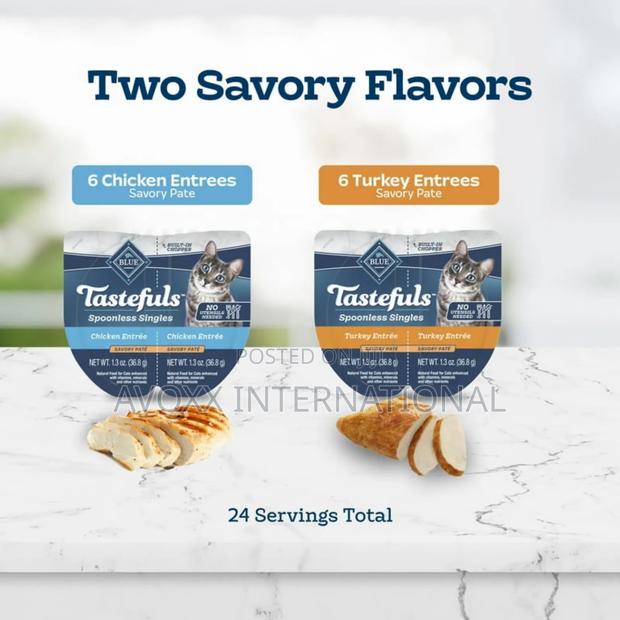 Blue Buffalo Tastefulsccat Food Paté, Chicken Turkey 12ct. photo 5