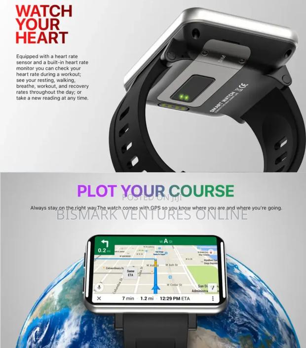 Dm100 4g Sim Card Watch 5mp Camera Ip67 Waterproof photo 9